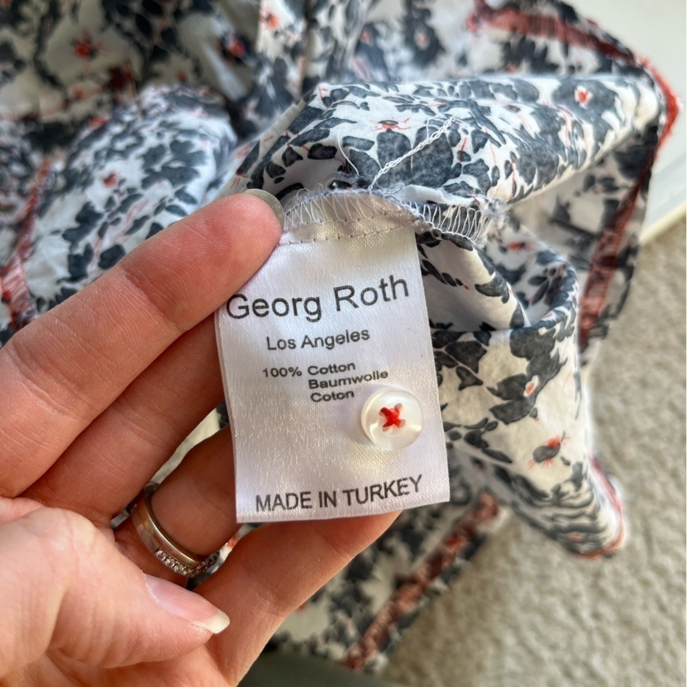 Georg Roth patterned Button down - Picture 8 of 9